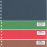 Обложка картон кожа ANTELOPE А3/100/230г  (20х5 цветов) черн,т.зел,кор,красн,т.синий 