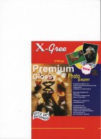 Фотобумага X-GREE A5/100/230г  Глянцевая Премиум 53W230-А5-100 (20)