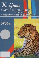 Фотобумага X-GREE A4/50/200г  Матовая Двухсторонняя MD200-A4-50 (20)