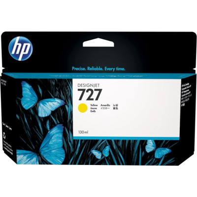 Картридж HP B3P21A Yellow  №727 для DesignJet T1500/T2500