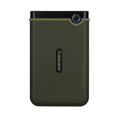 Внешний жесткий диск 2,5 2TB Transcend TS2TSJ25M3E прорезиненый корпус т.зеленый