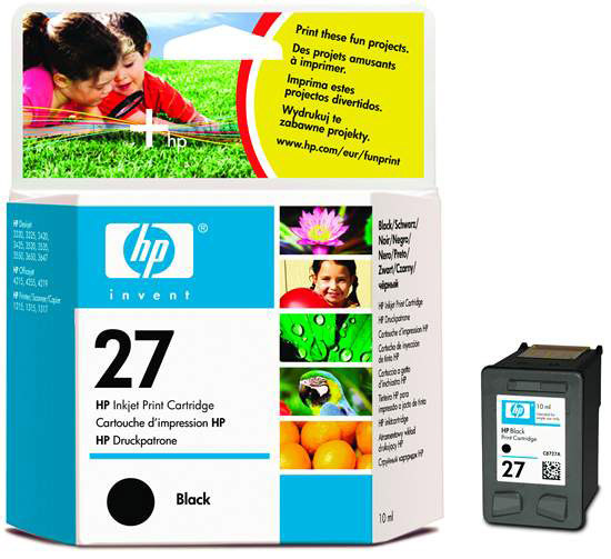 Картридж HP DJ  27 C8727AE Bk