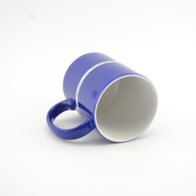 Кружка полуглянцевая MT-B006P Хамелеон для сублимации, 11oz, Голубая (Blue) (48)