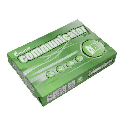 БУМАГА A4 80 ('С&quot; Класс) MONDI COMMUNICATOR BASIC  (500л) (5 п/кор.)