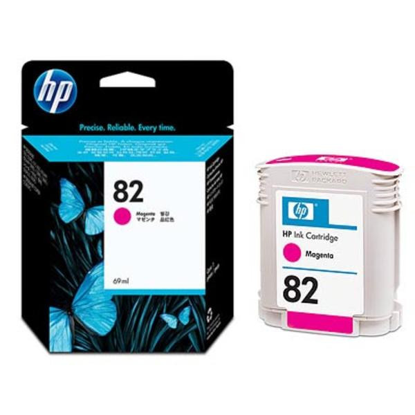 C4912A Картридж HP Magenta №82  DesignJet 500//510/800  (69мл.) CH567A