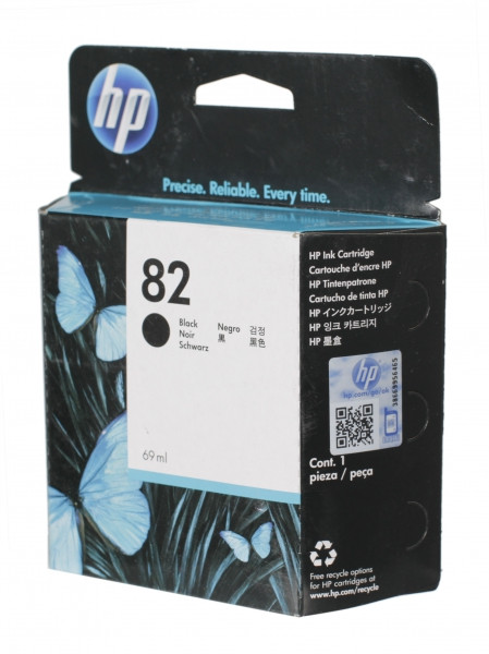 CH565A Картридж HP Black №82  DesignJet 510/111  (69мл.)
