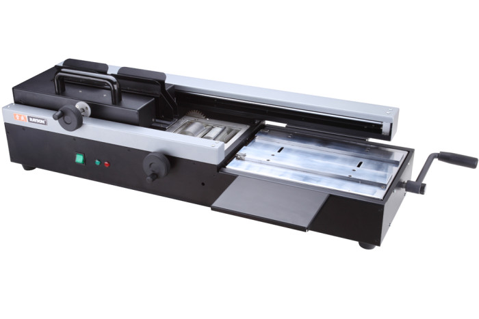 Машина термоклеевая механическая RAYSON WD-40A   дл.листа 320мм / max.толщина 37мм