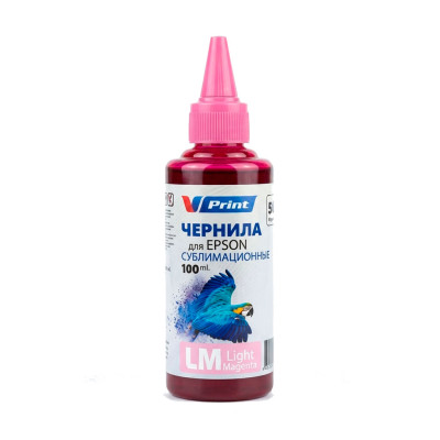 Чернила VPRINT EP Sublimation Light Magenta / Св.Пурпурный 100ml (100)  Сублимационные для струйных принтеров