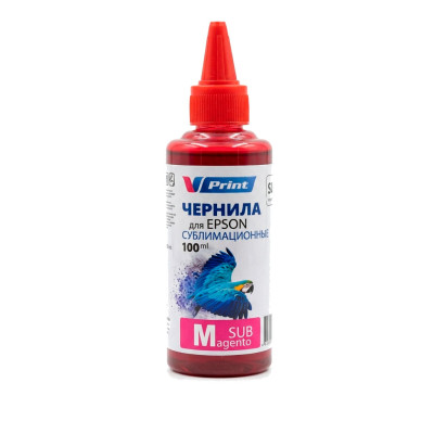 Чернила VPRINT EP Sublimation Magenta / Пурпурный 100ml (100)  Сублимационные для струйных принтеров