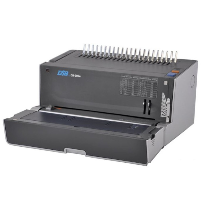 Электрич. переплетная машина DSB  СВ-200Е  [пластик 25/450листов]
