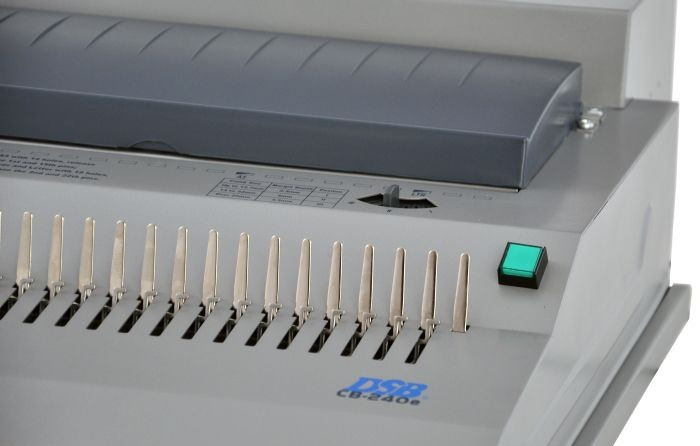 Электрич. переплетная машина DSB  СВ-240Е  [пластик 25/450листов] off knives