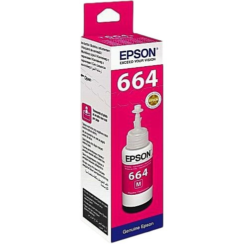 Чернила C13T66434A L100/200/300/400/500/1300 Magenta ink bottle 70ml