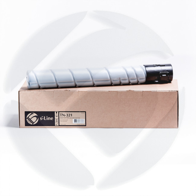 Тонер-картридж Konica Minolta bizhub С224/284 TN321, Black , 27000k Булат s-Line