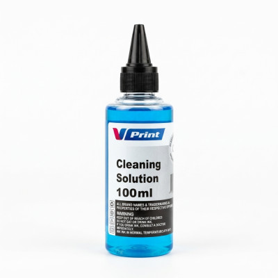 Промывочная  жидкость VPRINT CS ТИП Универсальная Синяя 100ml (100) Cleaning solution