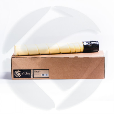 Тонер-картридж Konica Minolta bizhub С224/284 TN321, Yellow , 25000k Булат s-Line