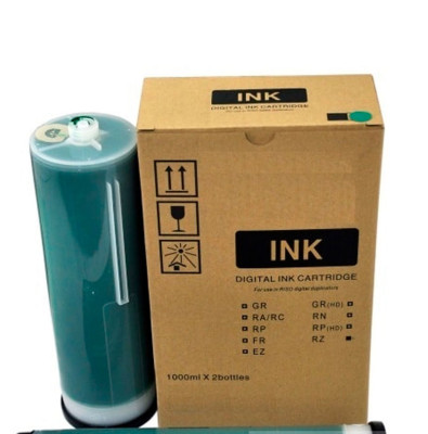 Чернила для RISO RZ/EZ/MZ 1000мл,зеленые (OAT)