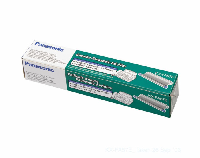 Копирка  Panasonic  KX-FP143TW  ( 2шт/box )  KX-FA54A/92A  цена 1 упаковку
