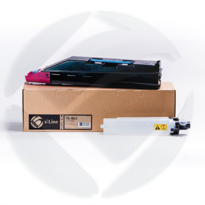 Тонер картридж Kyocera TASKalfa 250ci/300ci TK-865 (+чип) Magenta, 12000k. Булат s-Line