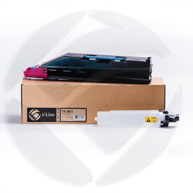 Тонер картридж Kyocera TASKalfa 250ci/300ci TK-865 (+чип) Magenta, 12000k. Булат s-Line