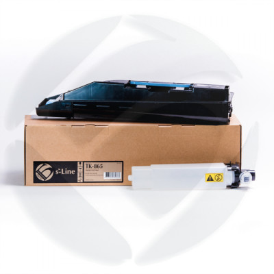 Тонер картридж Kyocera TASKalfa 250ci/300ci TK-865 (+чип) Black, 20000k. Булат s-Line