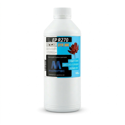 Чернила R270-1L LIGHT CYAN / Св.Голубой 1000ml (Microtec)