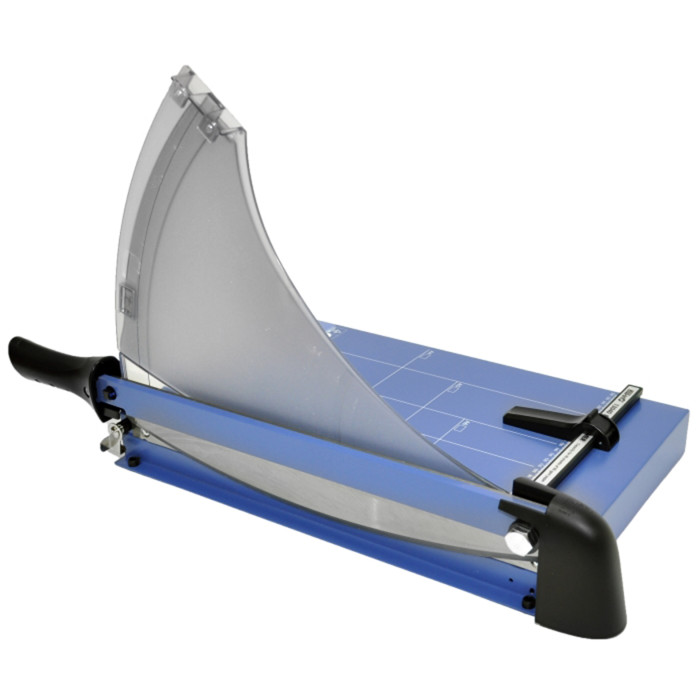 Резак сабельный (рез 360мм, 30/40лст, А4, п) KW-triO 13040 синий проф