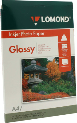 Бумага Lomond  Глянц  А4/50/170г  (102142)
