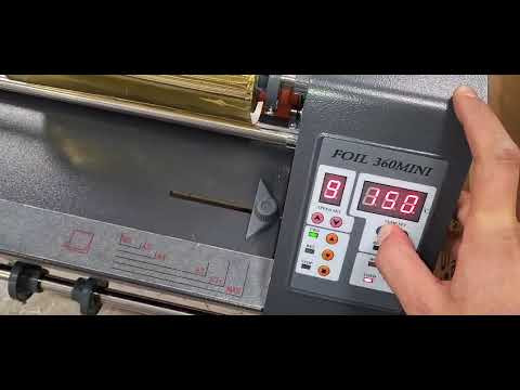 Ламинатор рулонный PINGDA.KZ FOIL360MINI для фольгирования