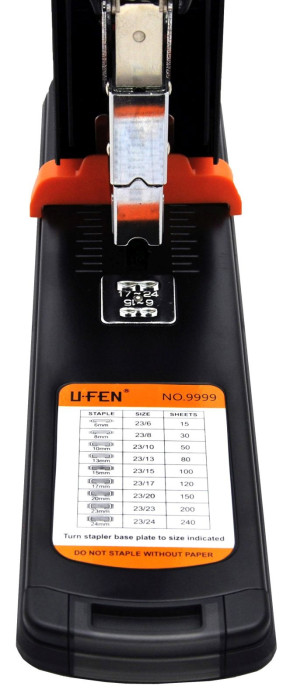 Mechanical Степлер для переплёта YF9999 (23/8-23/24, 220лст, гл. 55мм, Power Save)