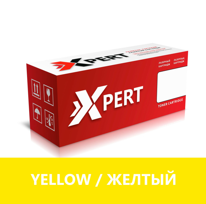 Картриджи для CC LBP651-654 MF731-735 CRG-046Y Yellow/Желтый  XPERT