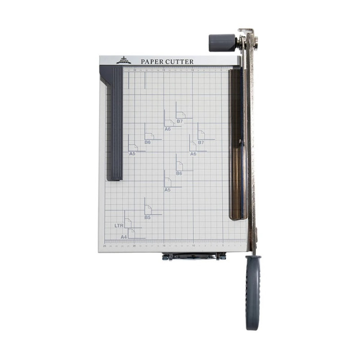 Резак для бумаги сабельный JIELISI 839-2 А4  с фиксатором металл