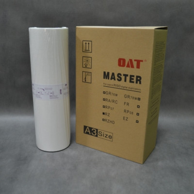 Мастер-пленка для RISO RZ/EZ/MZ ,А3 (OAT) 100м.