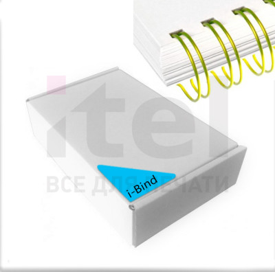 Перепл. пружина металл  3:1 A4 size 1/4" (6,4мм/30) желтые  (100шт в пачке) QP