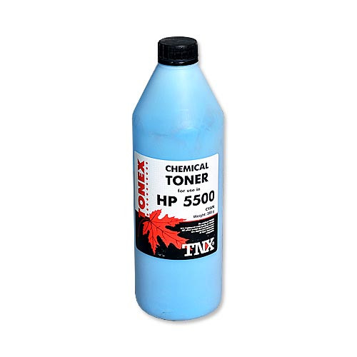 Тонер химический для CLJ 5500  380 г/фл Cyan  TONEX