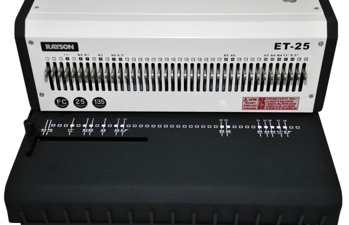 Электрич. переплетная машина RAYSON  ET-25  [металл 3:1 25/120листов.]