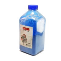 Тонер химический для цветных HP Сolor  HC105.3 Bulat  Cyan / Голубой  500 г/фл