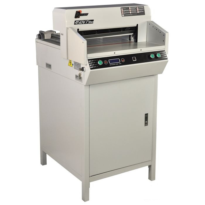 Электрич. гильотина BW-450V7 (Мех. Упр. Резом) рез.мм:450/500 листов