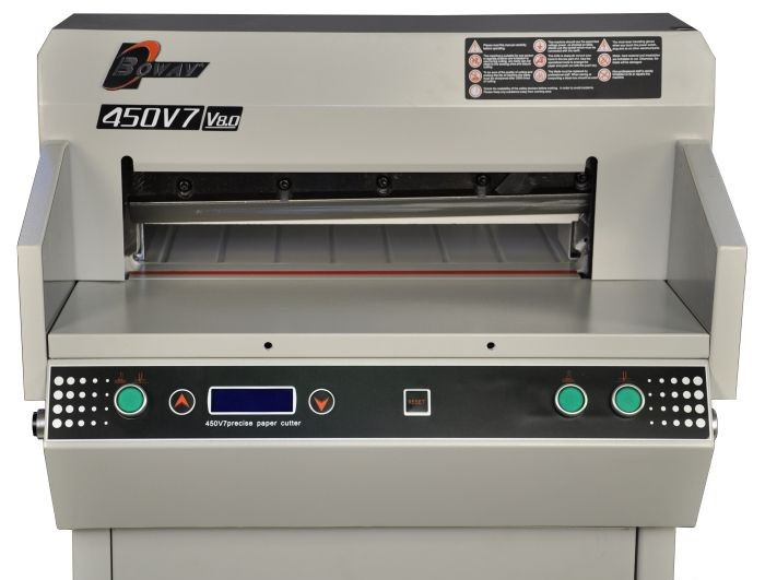 Электрич. гильотина BW-450V7 (Мех. Упр. Резом)  рез.мм:450/500 листов