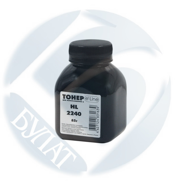 Тонер Brother HL 2040/2240/2030/Panasonic KX-FAT92E  Bulat E-Line 85 г/фл