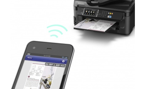 МФУ Epson WorkForce WF-7610DWF  Wi-Fi  А3+ C11CC98302  4-х Цветное МФУ