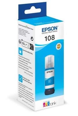 Чернила C13T09C24A 108 L8050/L18050 Cyan ink bottle 70ml