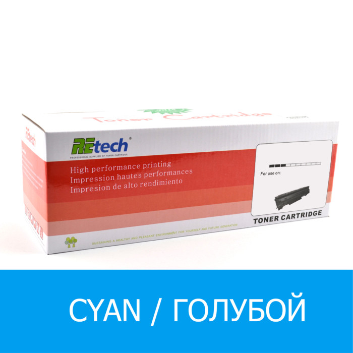 Картридж для CLJ M176n/nw CF351A (С)  1k RETECH