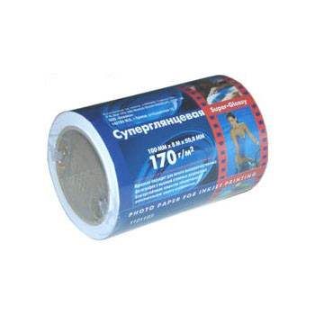 Бумага Lomond Premium Photo  Super-Glossy  210x8x50/170г  (1101105) ролик