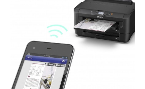 Принтер Epson WorkForce WF-7110DTW Wi-Fi  A3 C11CC99302  4-х Цветный принтер