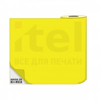 Термотрансферная пленка OS Flex (Флекс)  50см./50м./190mk Желтый-лаймовый цена за 1 метр