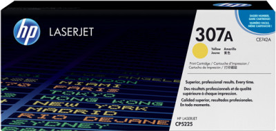 Картридж для CLJ CP5225   (CЕ742A) Желтый Оригинал