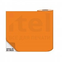 Термотрансферная пленка OS Flex (Флекс)  50см./50м./190mk Оранжевый цена за 1 метр