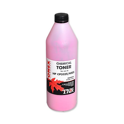 Тонер химический для CLJ CP3525/4025 TONEX Magenta  210 г/фл