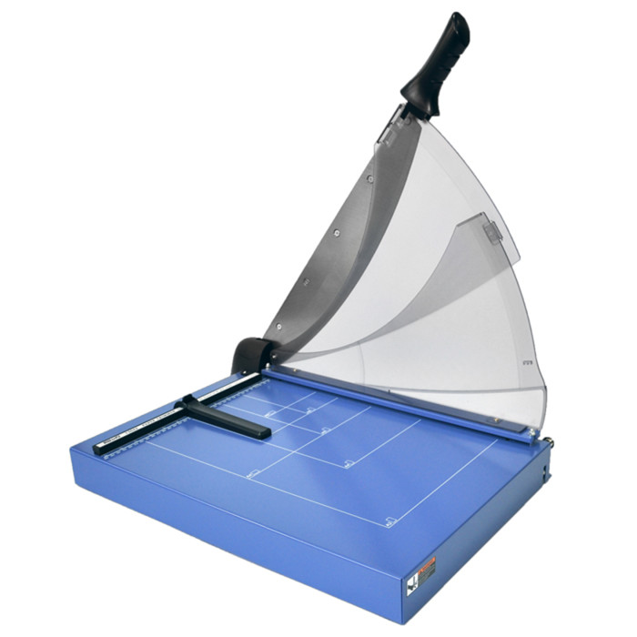 Резак сабельный (рез 460мм, 30/40лст, А3) KW-triO 13042 синий проф