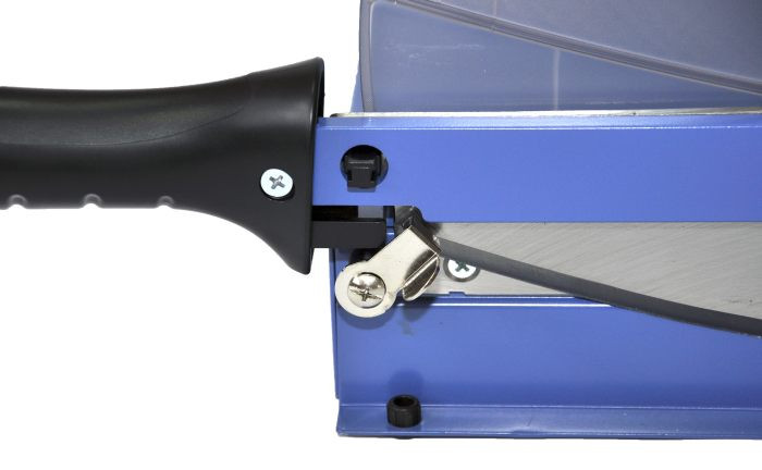 Резак сабельный (рез 460мм, 30/40лст, А3) KW-triO 13042 синий проф